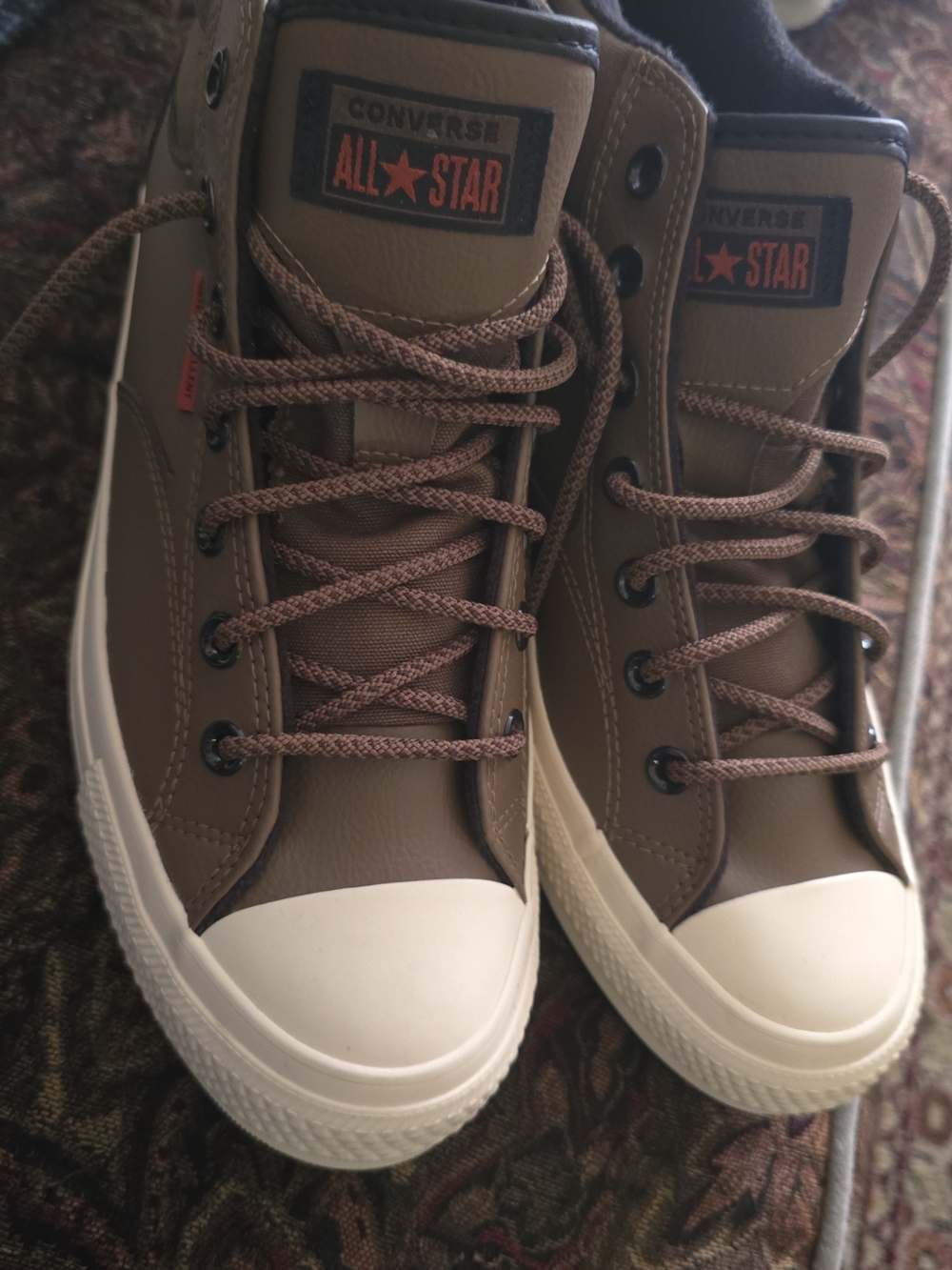 Converse All Star Men’s Brown Mid Rise Size 9.5 Malden Street Boot!